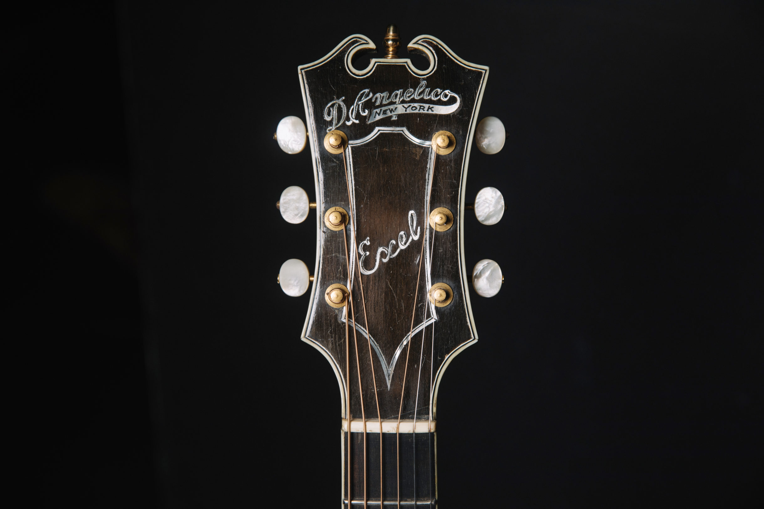 The History of the D'Angelico Headstock D'Angelico Guitars