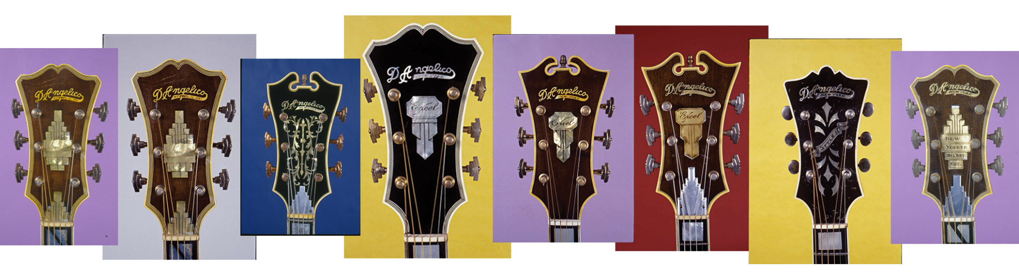 The History of the D'Angelico Headstock D'Angelico Guitars